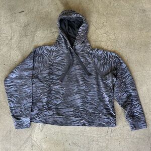 Gray Tygers Raglan Oversized Terry Hoodie